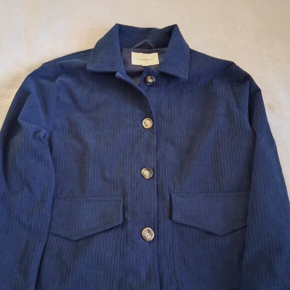 Thread & Supply Women's Size Small Navy Blue Hughes Lightweight Jacket - Picture 6 of 15